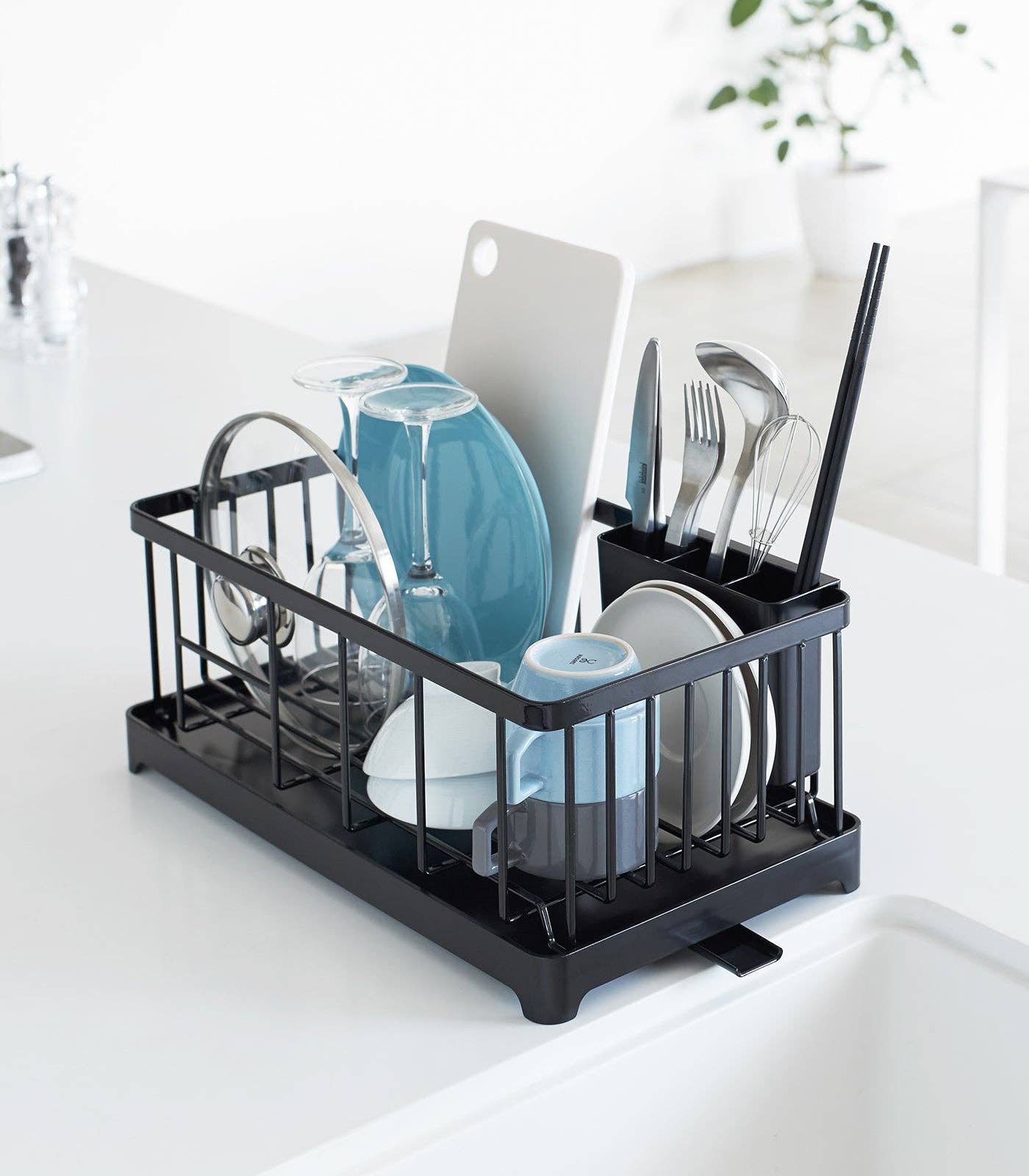 Tower Wire Dish Rack - Steel