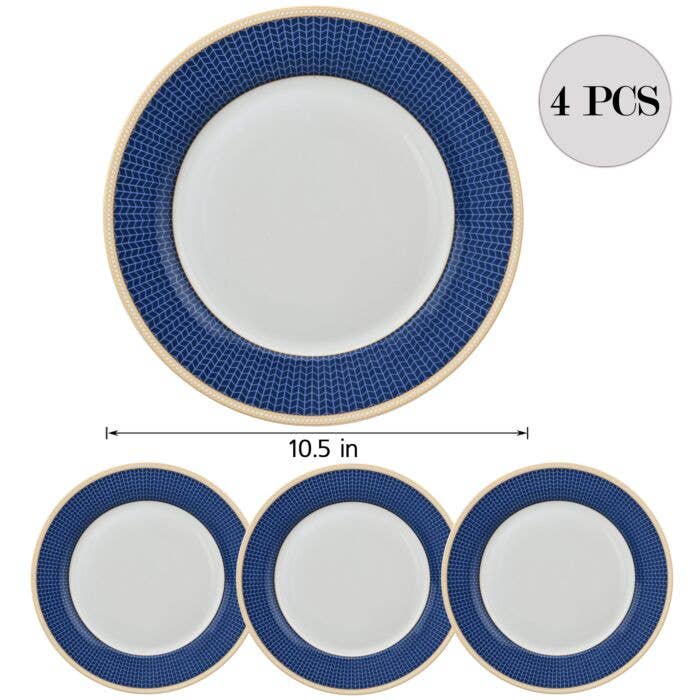 Melodie de Fleurs Porcelain Dinner Plate Set of 4