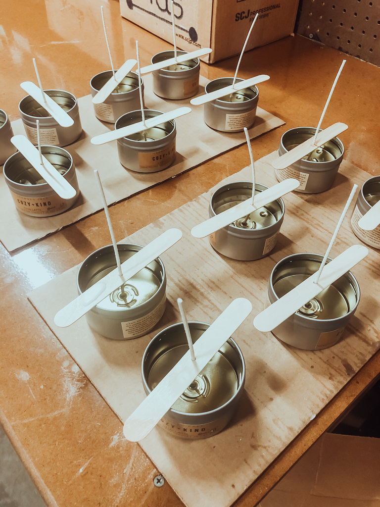 Walk With Me Candle, 10 oz Black - Made By Survivors
