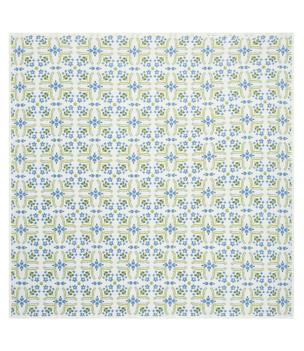 Farmhouse Flowers Family-Size Blanket
