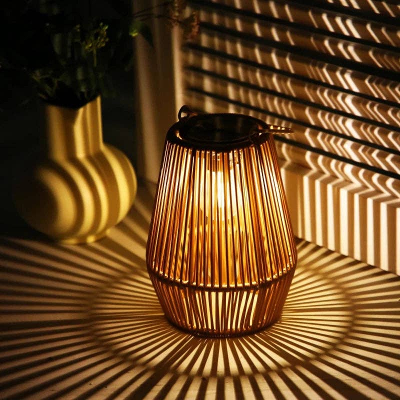 Rattan Solar Lantern
