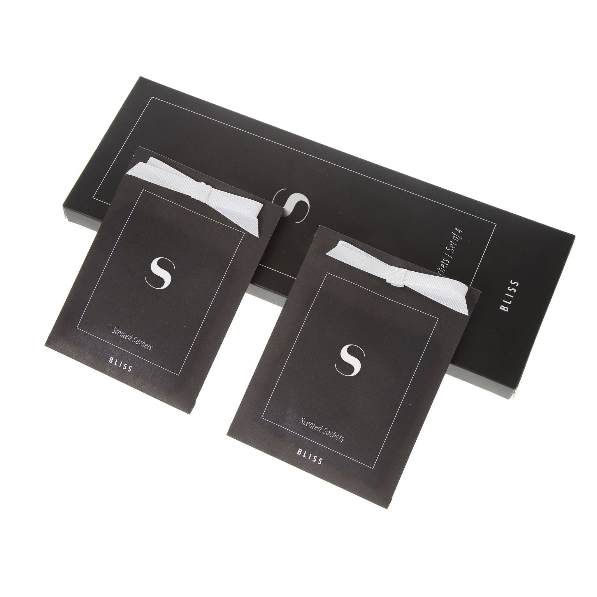 4 Large Scented Deodorizer Sachets - Drawer, Closet, and Cab