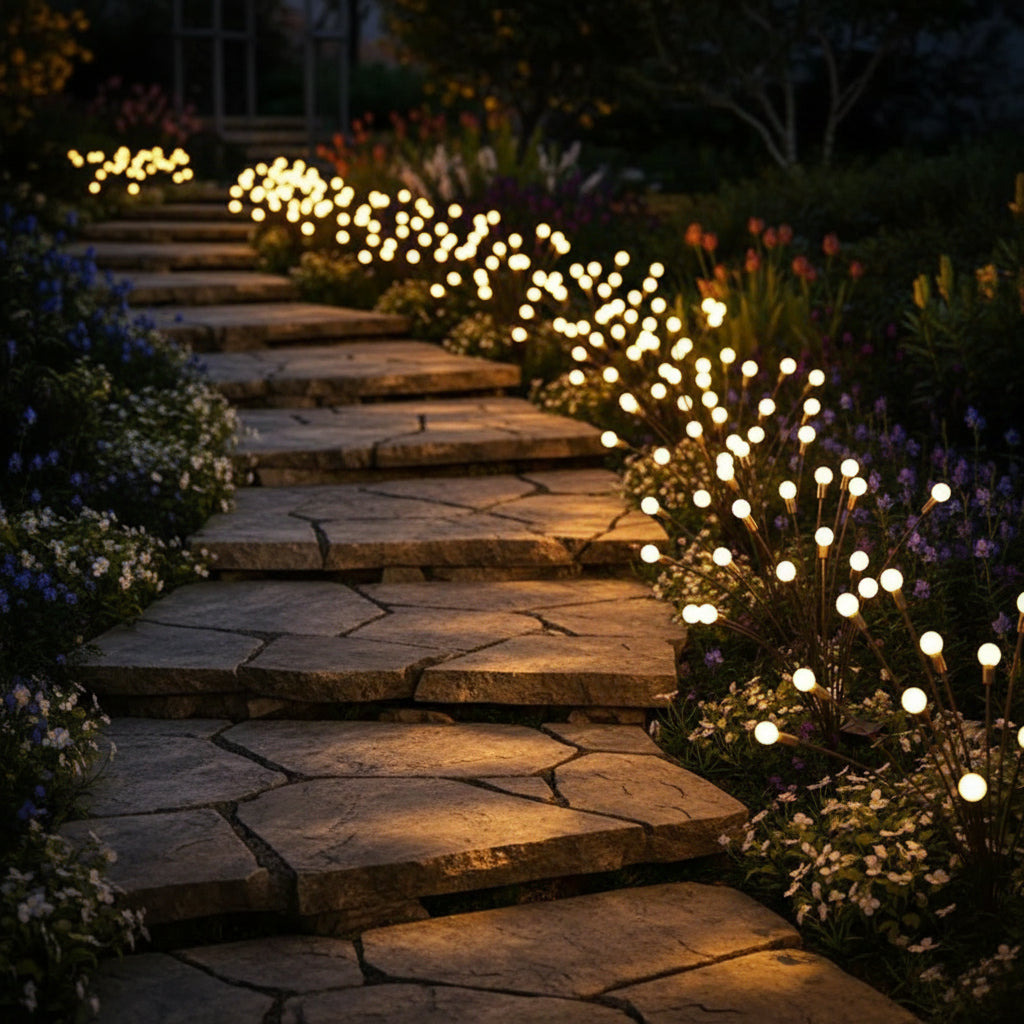 Luma Solar Swaying Garden Lights, Set of 3
