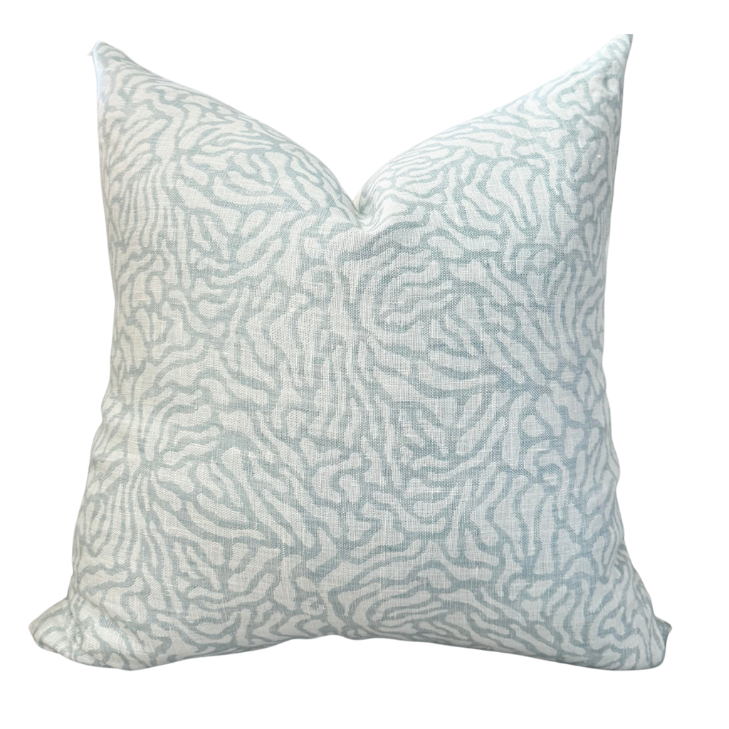 Isla Blue Classic Designer Pillow