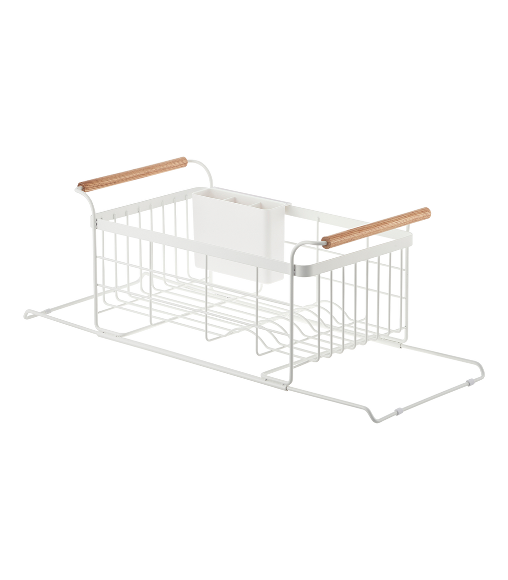 Tosca Over-the-Sink Dish Rack - Steel + Wood