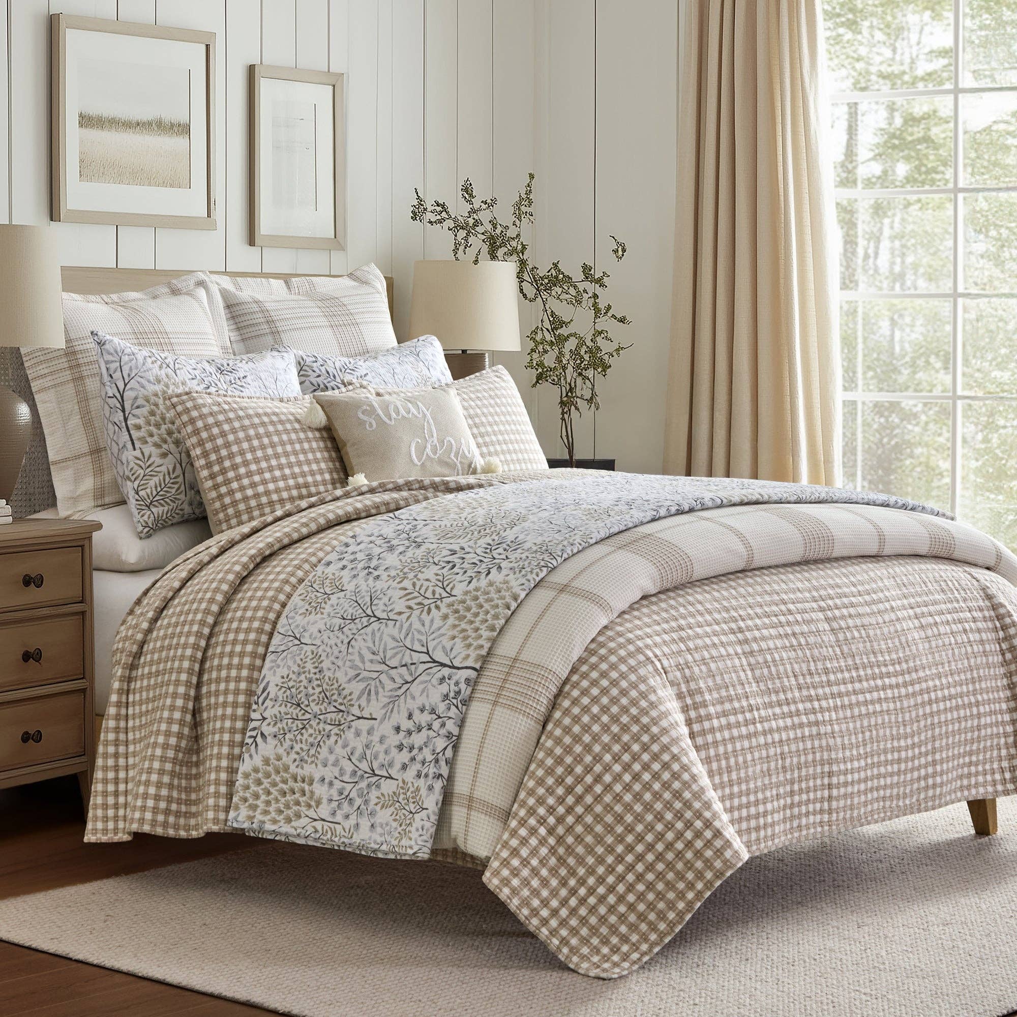 English Forest Quilt Set