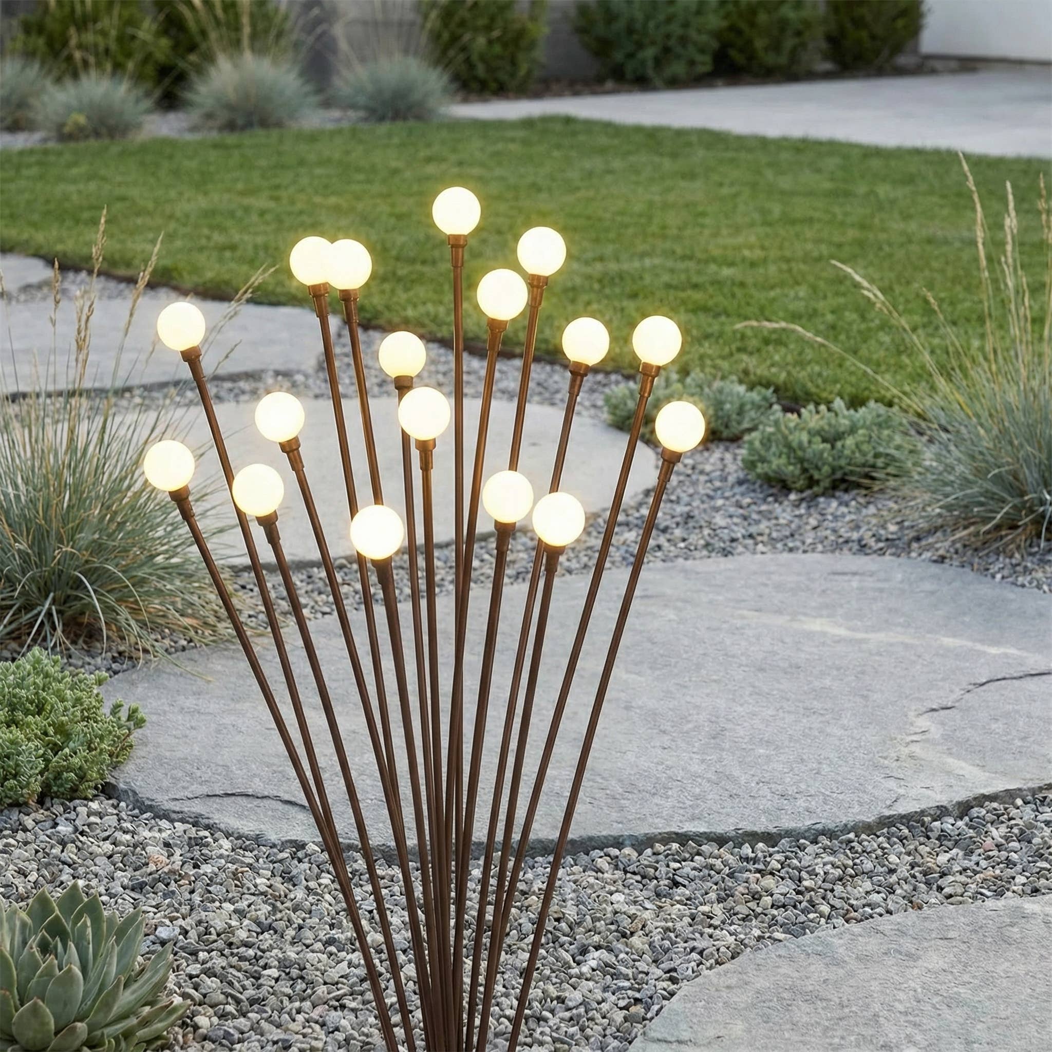 Luma Solar Swaying Garden Lights, Set of 3