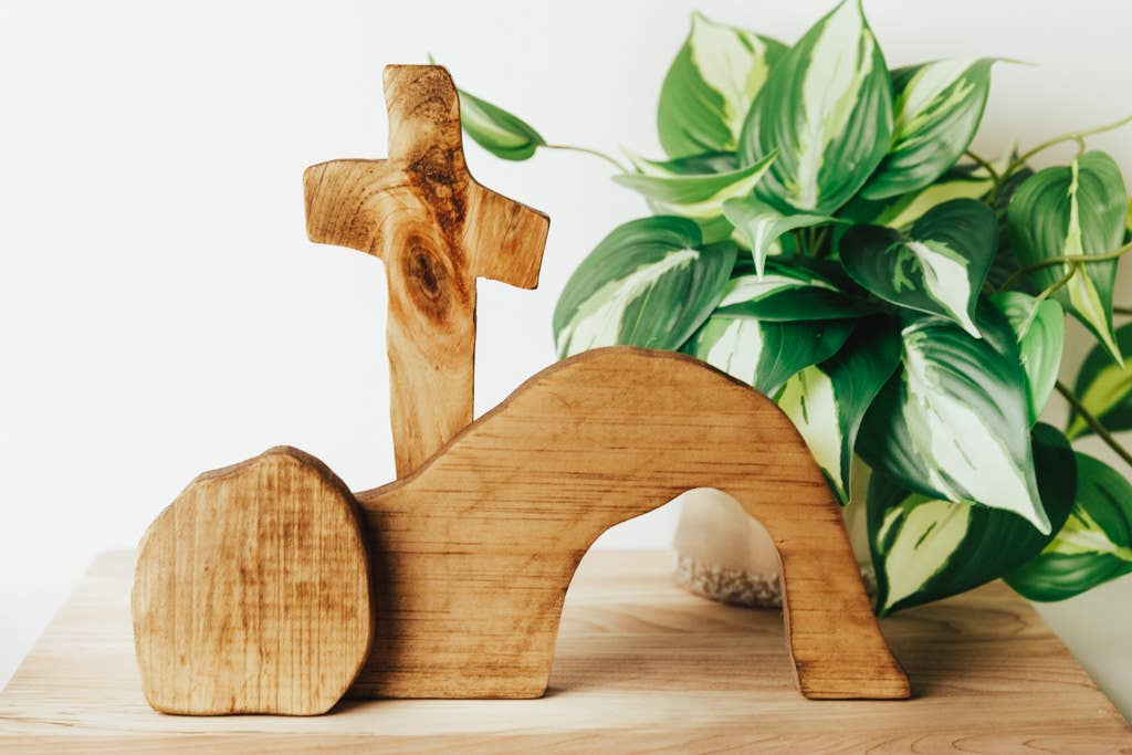 He Lives Wood Decor - Made by Survivors