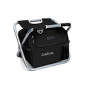 Black Folding Cooler Chair - Monogram Embroidered