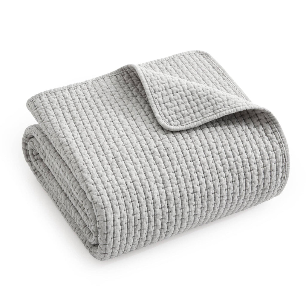 Pick-Stitch Artisan Quilted Throw