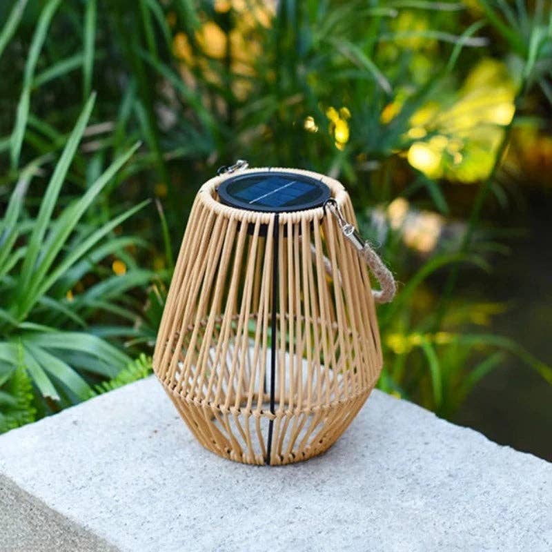 Rattan Solar Lantern