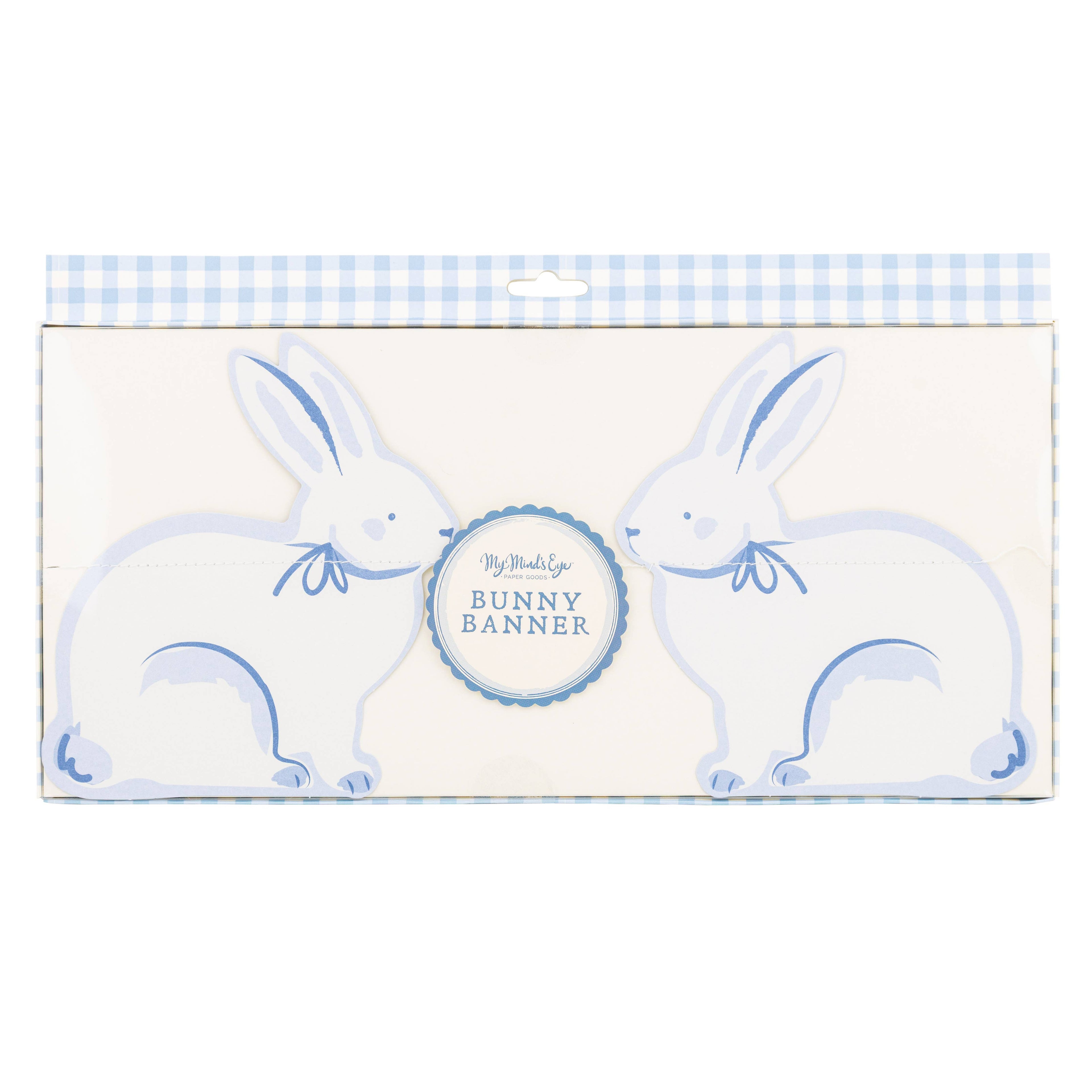BLU1202 - Blue Bunny Banner
