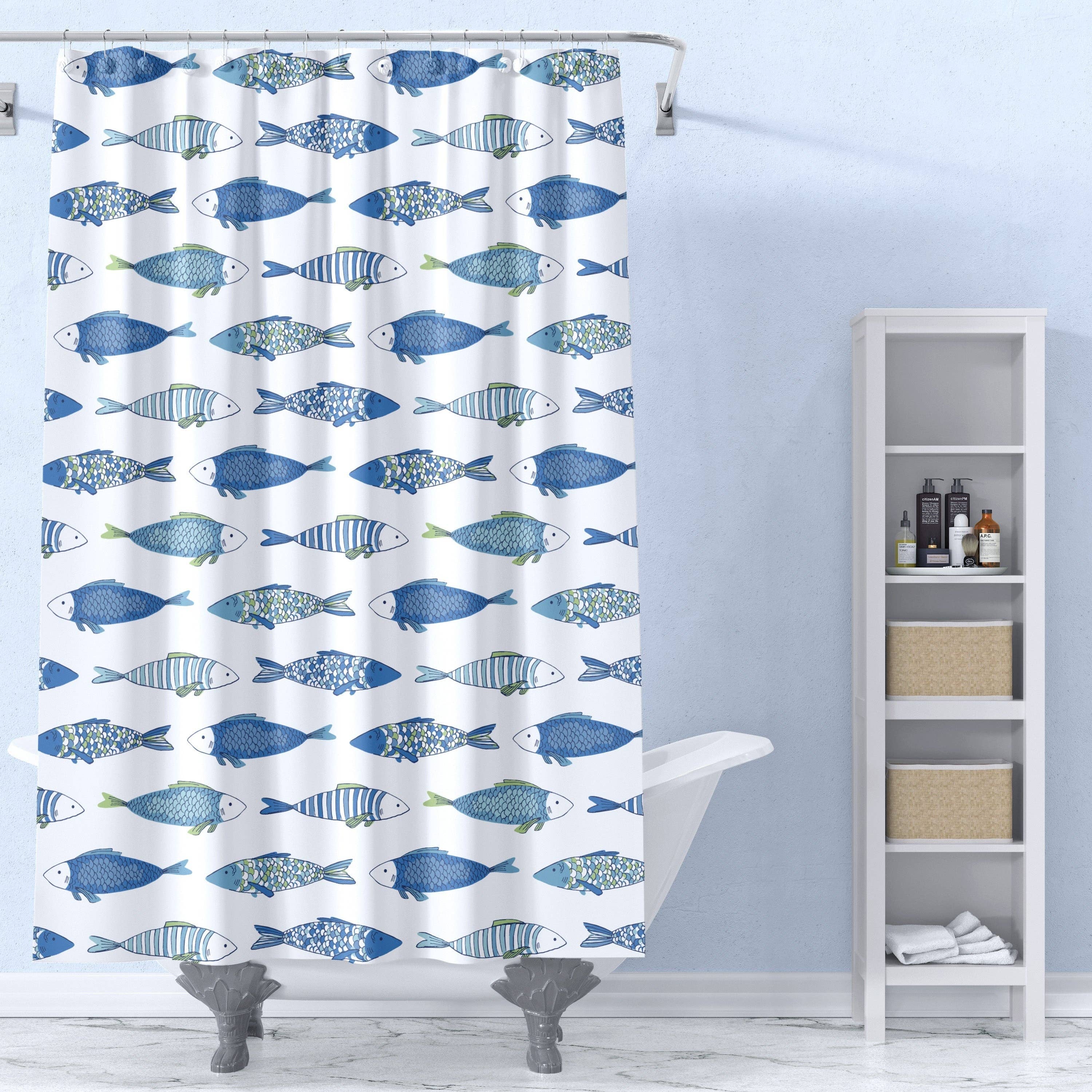Catalina Fish Shower Curtain
