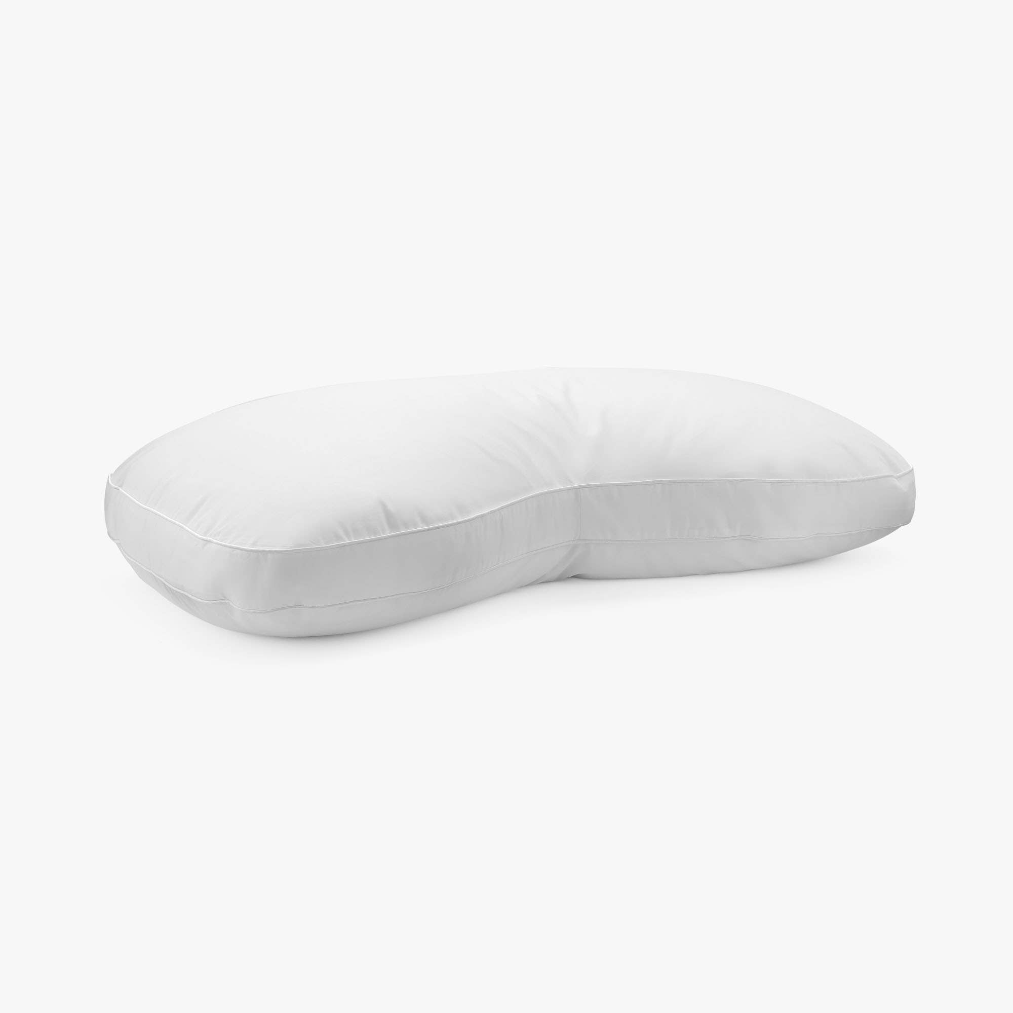 Custom Hybrid Side/Back Sleeping Pillow, Down Alternative