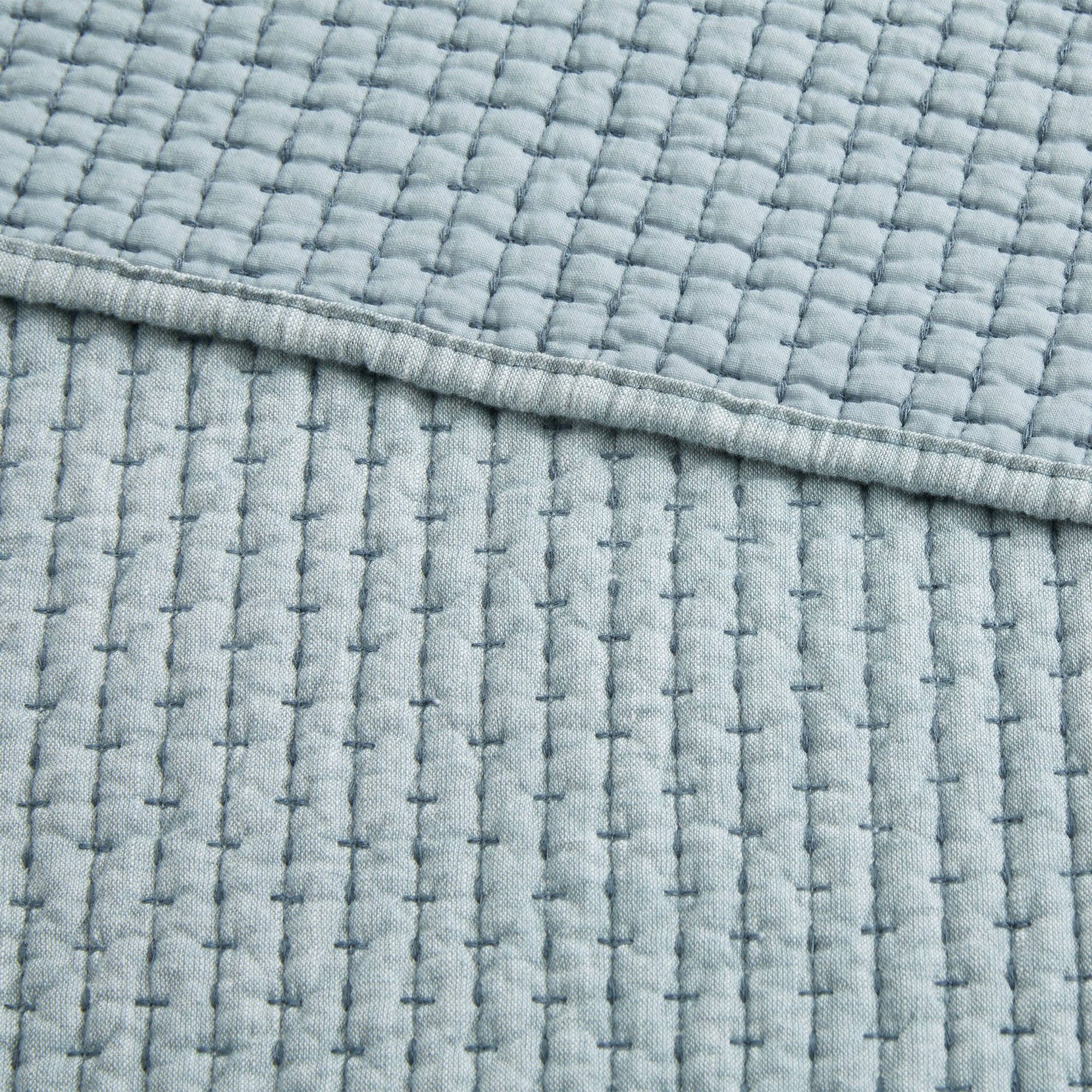 Pick-Stitch Artisan Quilted Throw