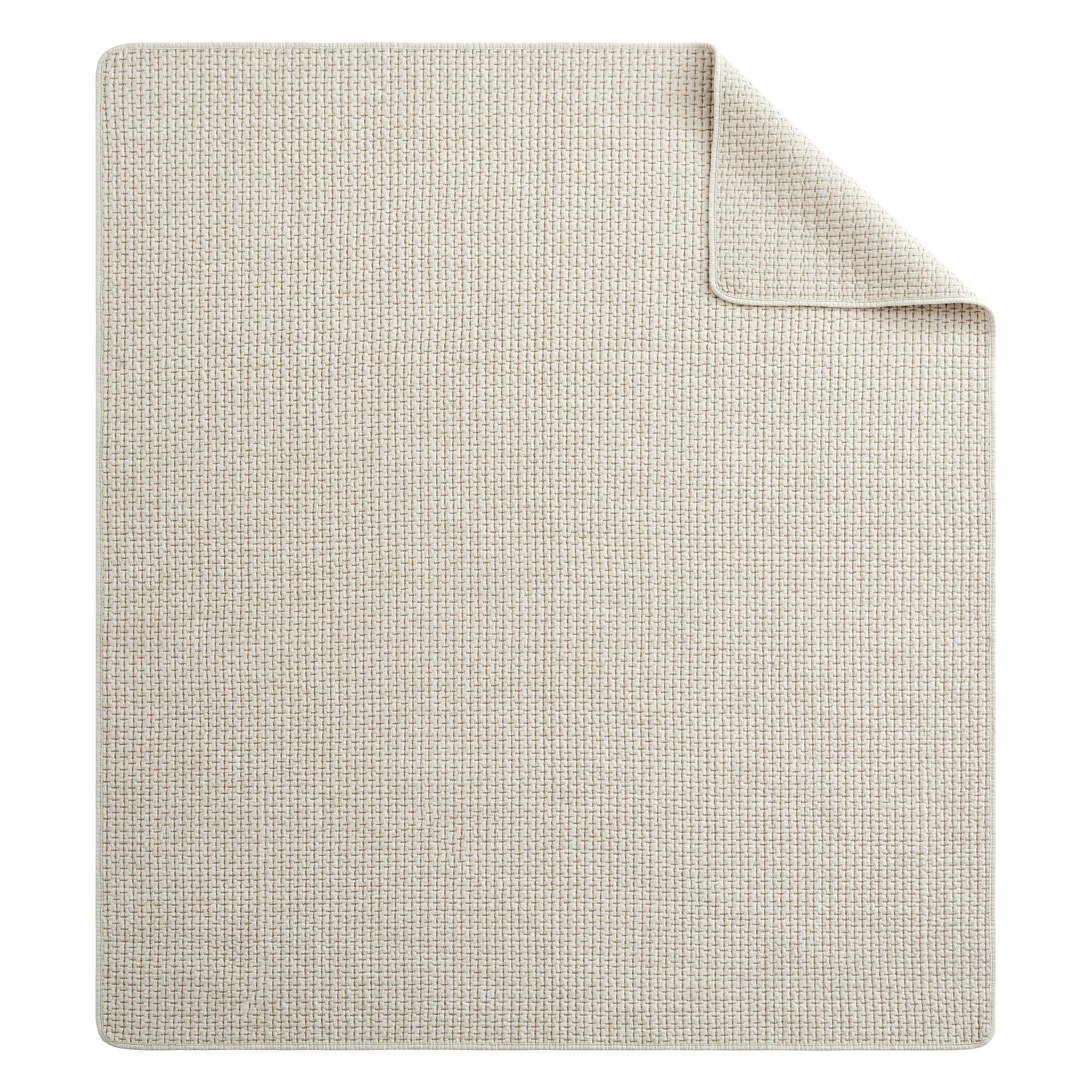 Pick-Stitch Artisan Quilted Throw