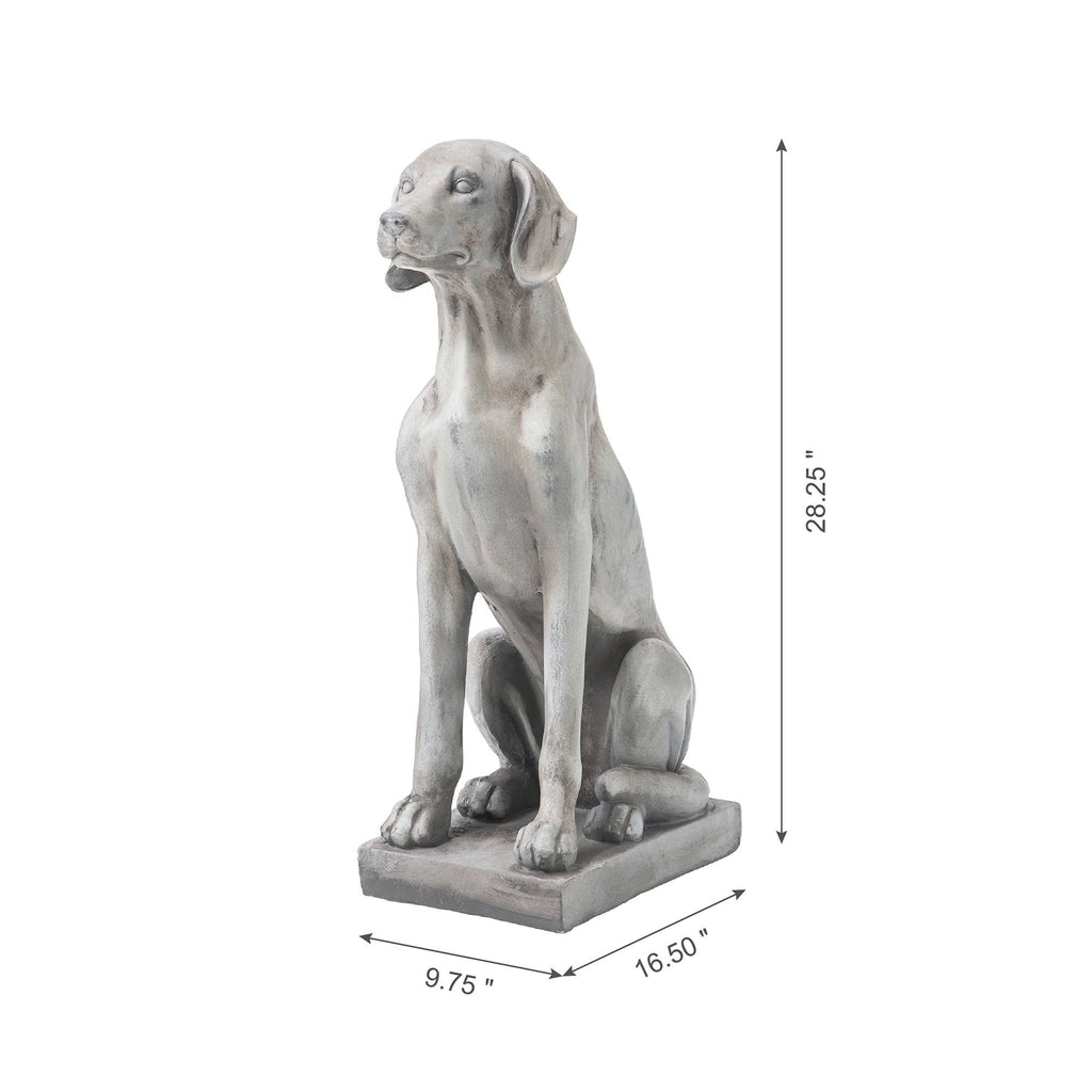 Set of 2 28.25 in H MGO Labrador Retriever Dog Statue