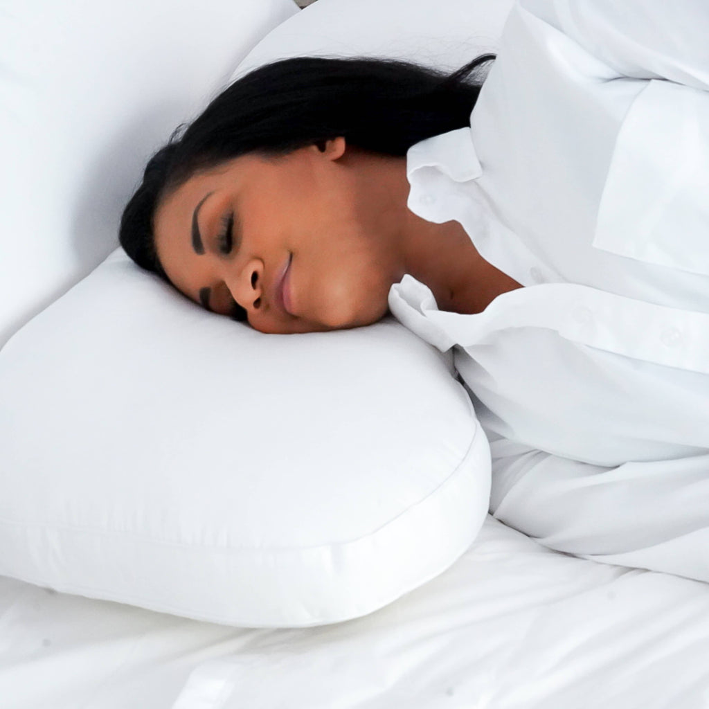 Custom Hybrid Side/Back Sleeping Pillow, Down Alternative