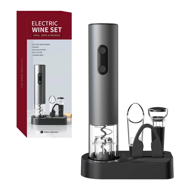Rechargeable Electric Wine Opener Set