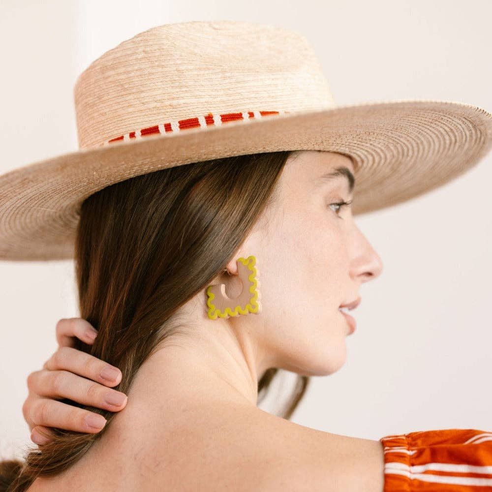 Strawberry Horchata Earrings