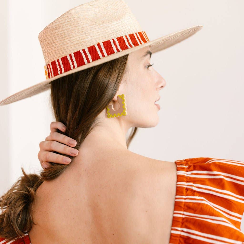 Strawberry Horchata Earrings