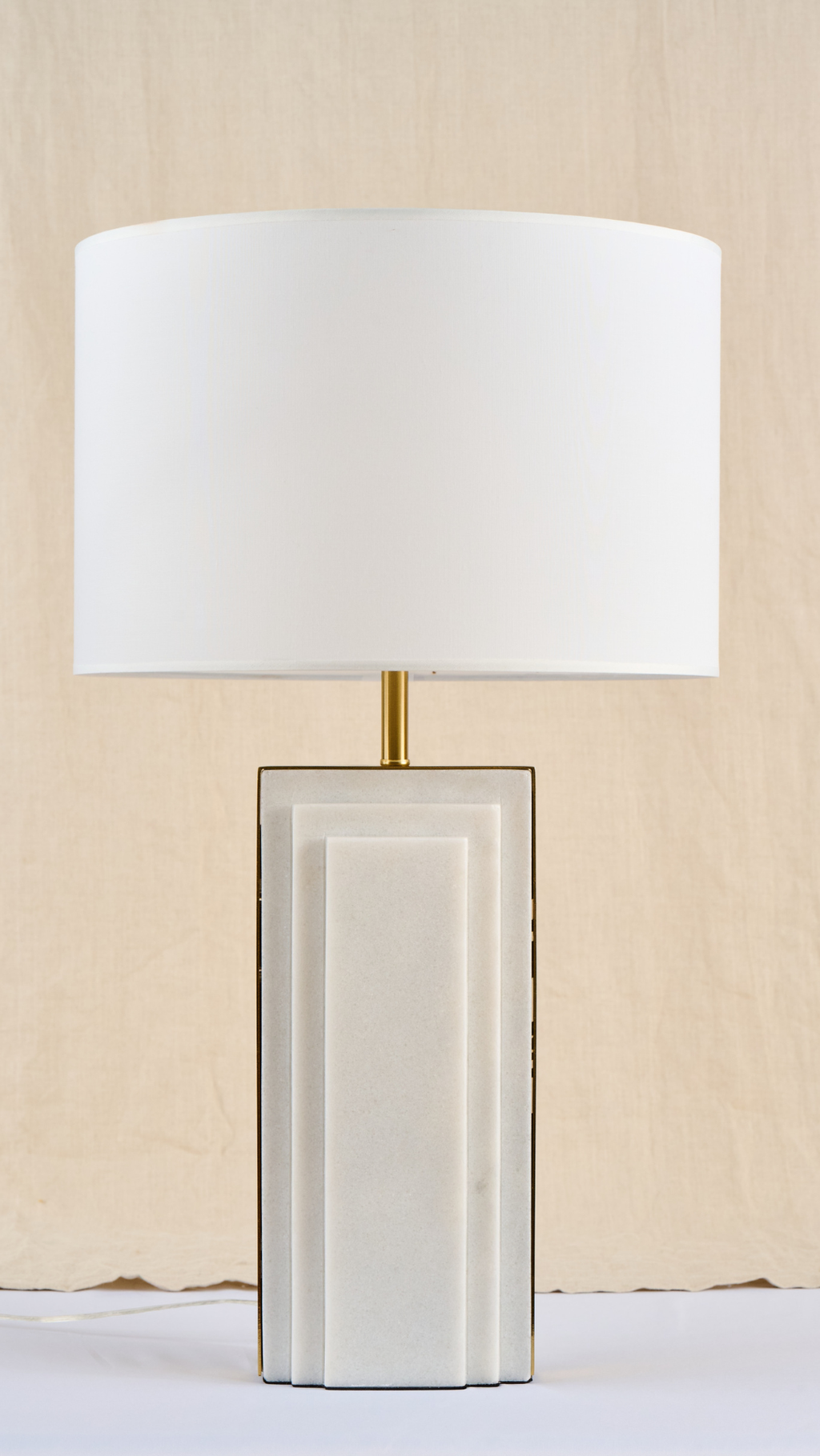 OGS-TL354 Table Lamp WHITE MARBLE