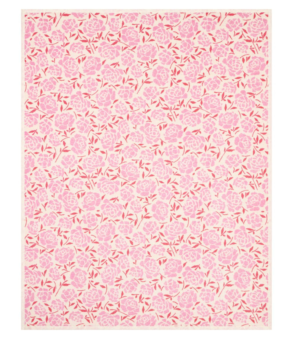 Peony Petals Blanket