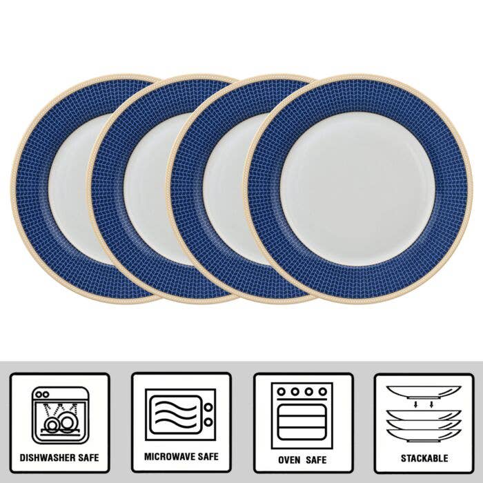 Melodie de Fleurs Porcelain Dinner Plate Set of 4