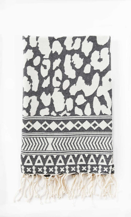 Africa Animal Print Fouta Towel