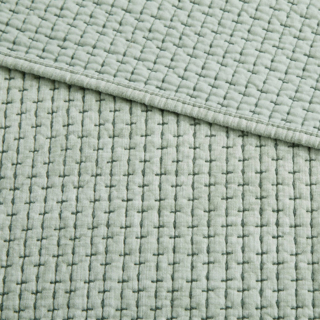 Pick-Stitch Artisan Quilted Throw