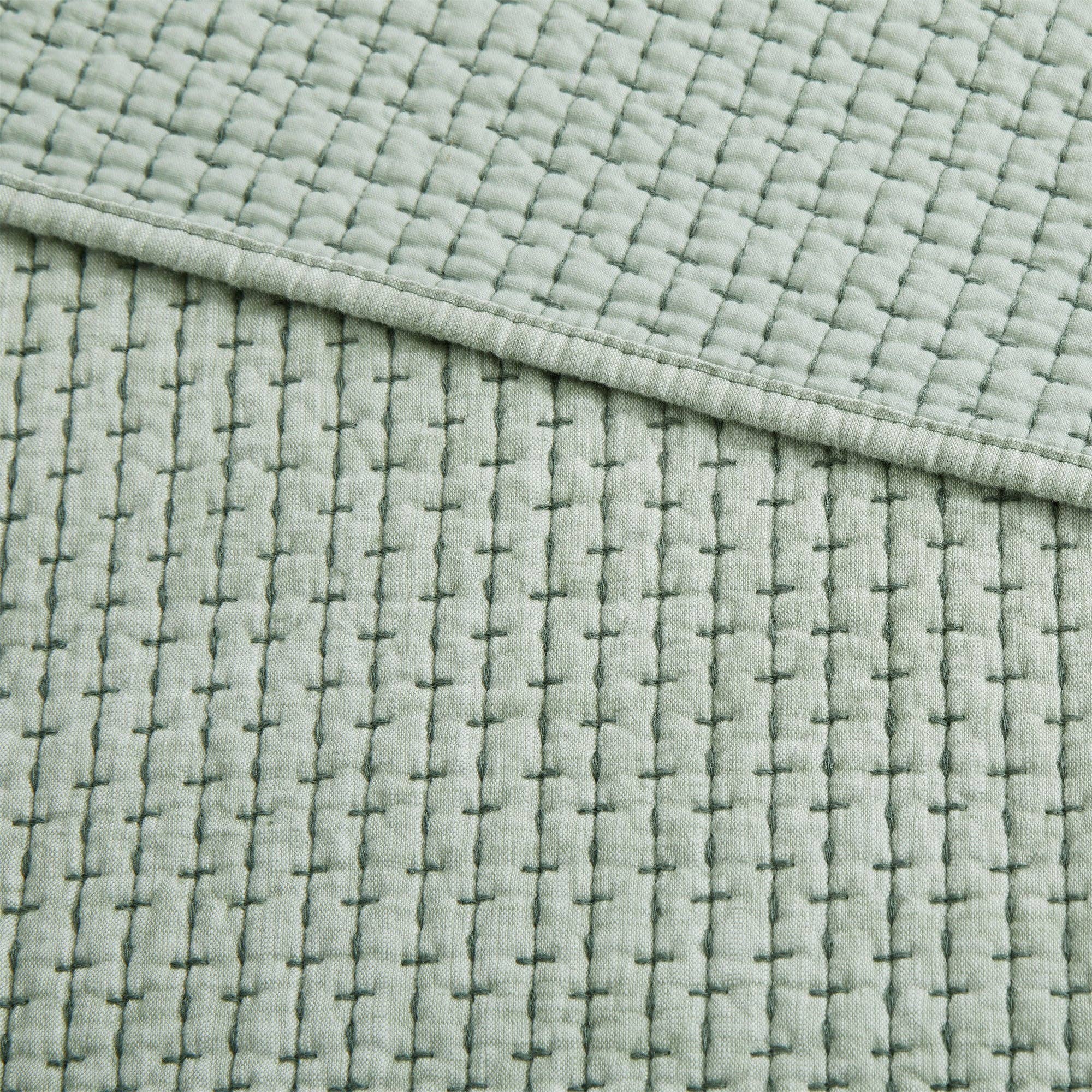 Pick-Stitch Artisan Quilted Throw