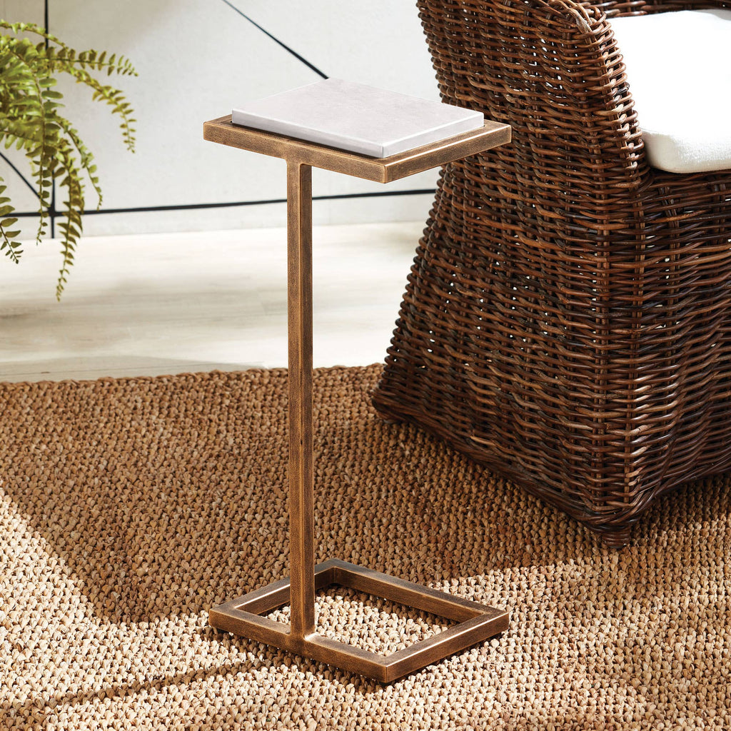 Winston Accent Table White
