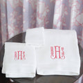 Custom Embroidered 3pc Bath Towel Set