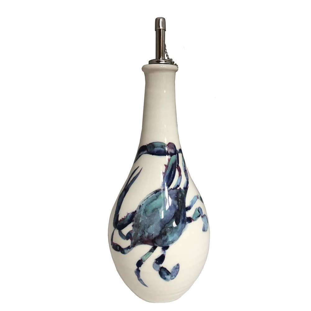 Blue Crab Oil Bottle