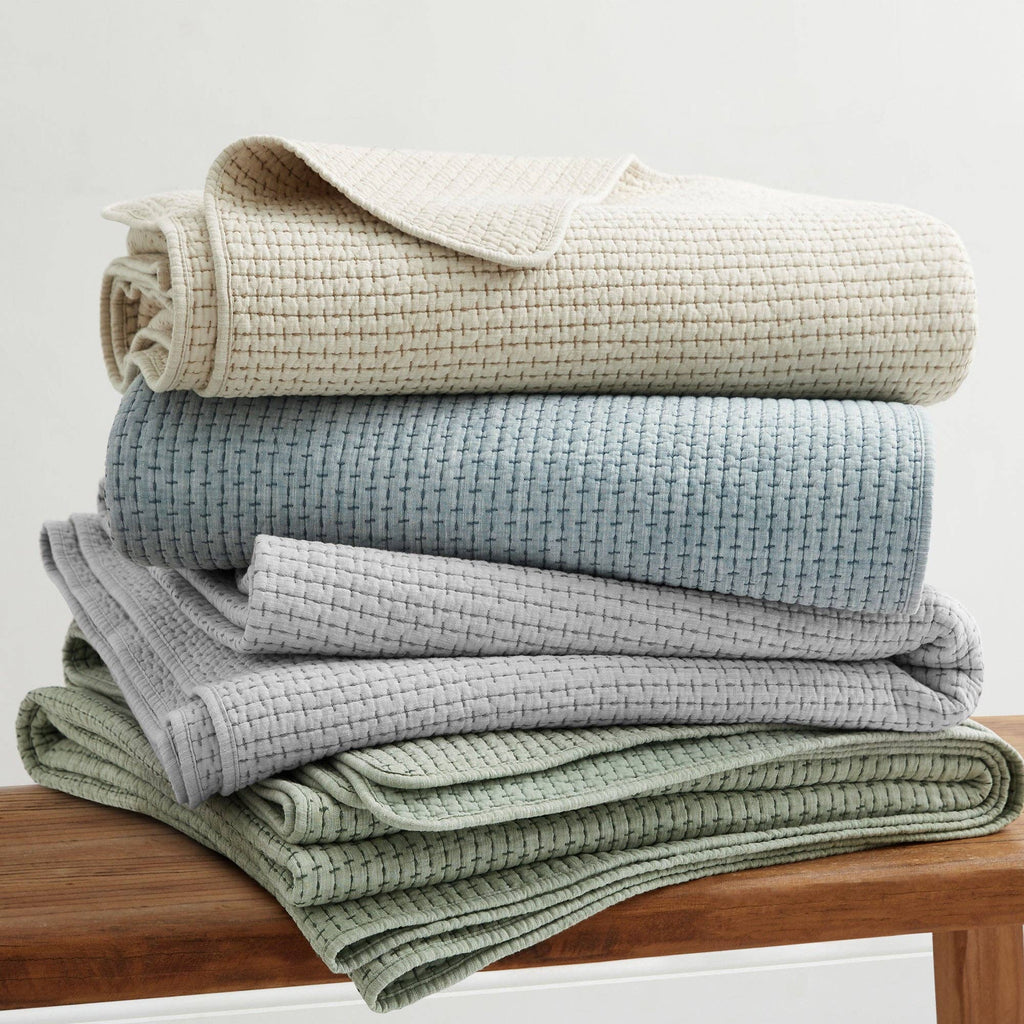 Pick-Stitch Artisan Quilted Throw