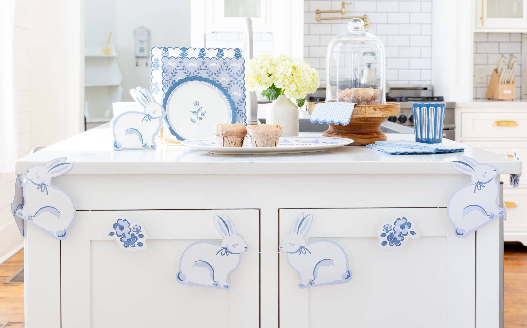 BLU1202 - Blue Bunny Banner
