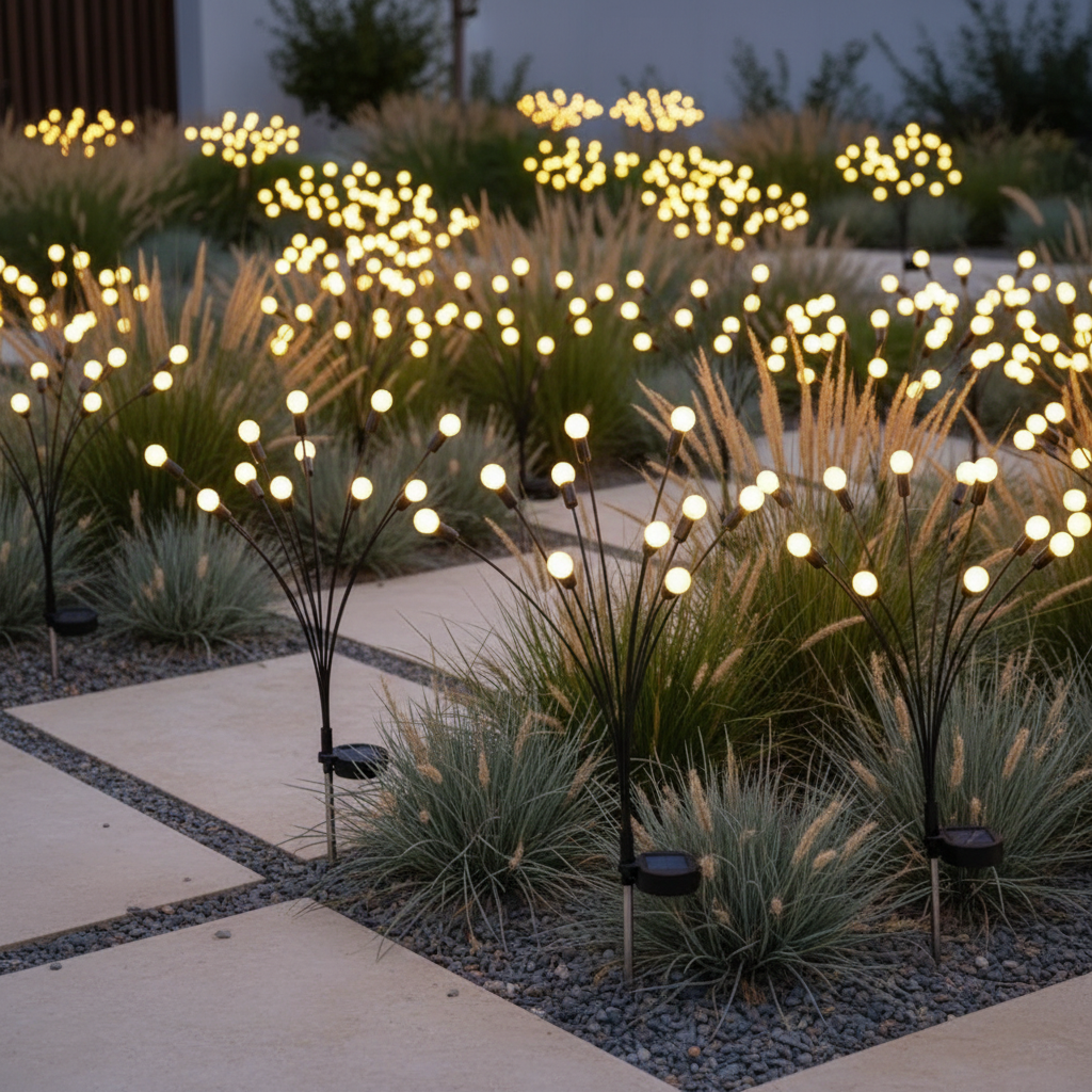 Luma Solar Swaying Garden Lights, Set of 3