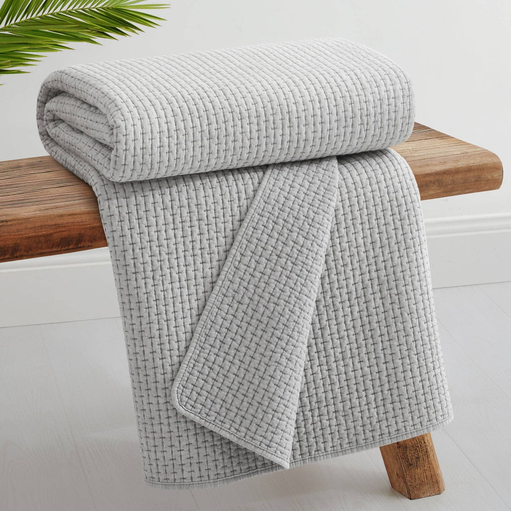 Pick-Stitch Artisan Quilted Throw