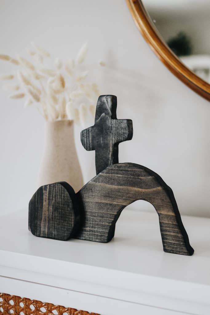 He Lives Wood Decor - Made by Survivors