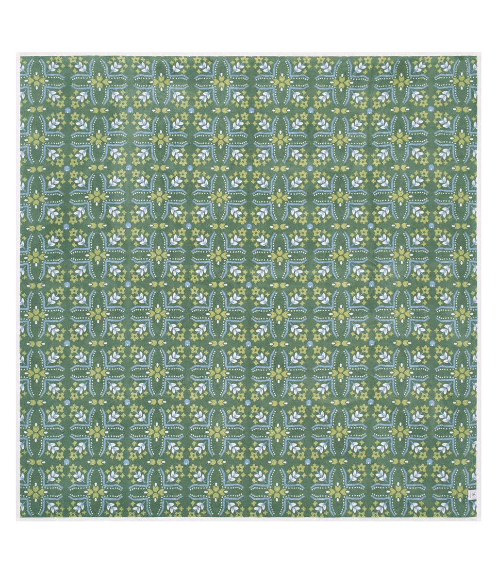 Farmhouse Flowers Family-Size Blanket