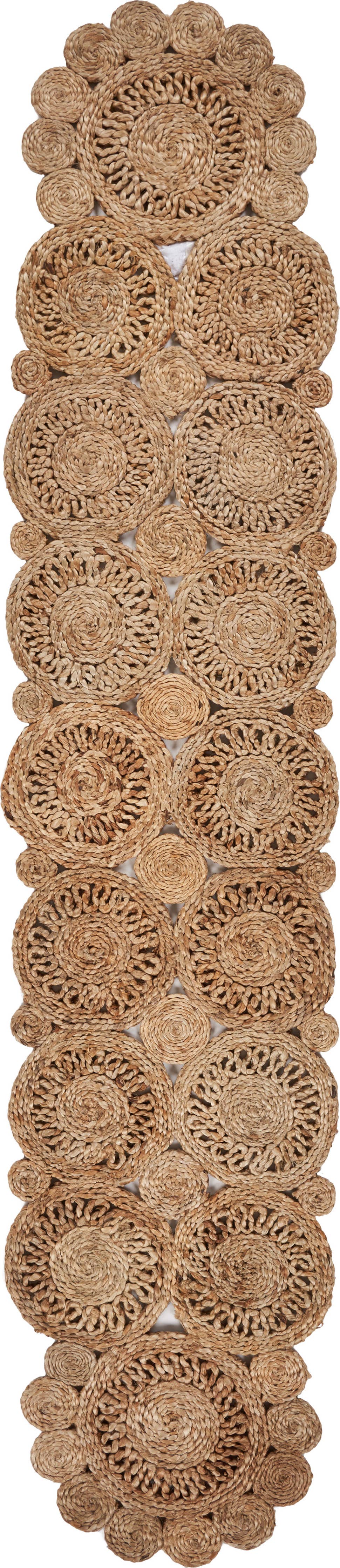 Detailed Braided Jute Table Runner