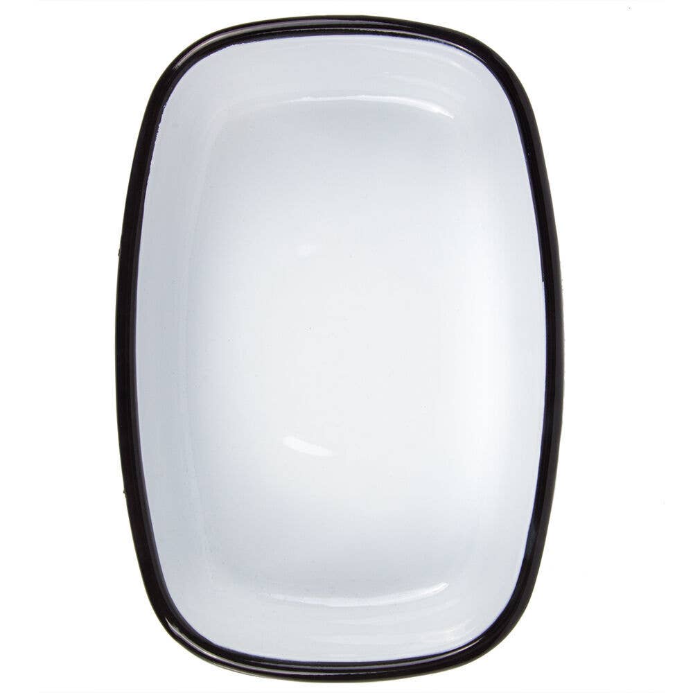 Valentine Polka Dot Enamel Tray with Lid