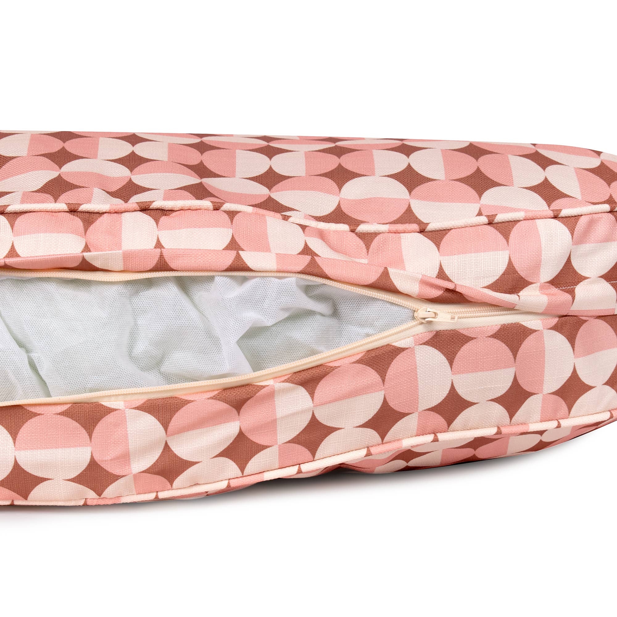Oval Lounger Geo Modern Dog Bed