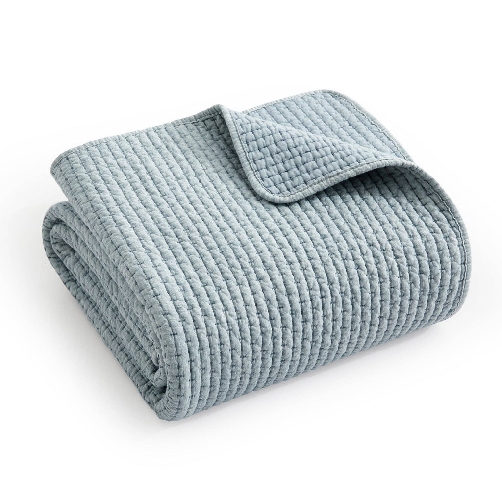 Pick-Stitch Artisan Quilted Throw