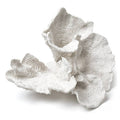 Lg White Flower Coral-9"W-283