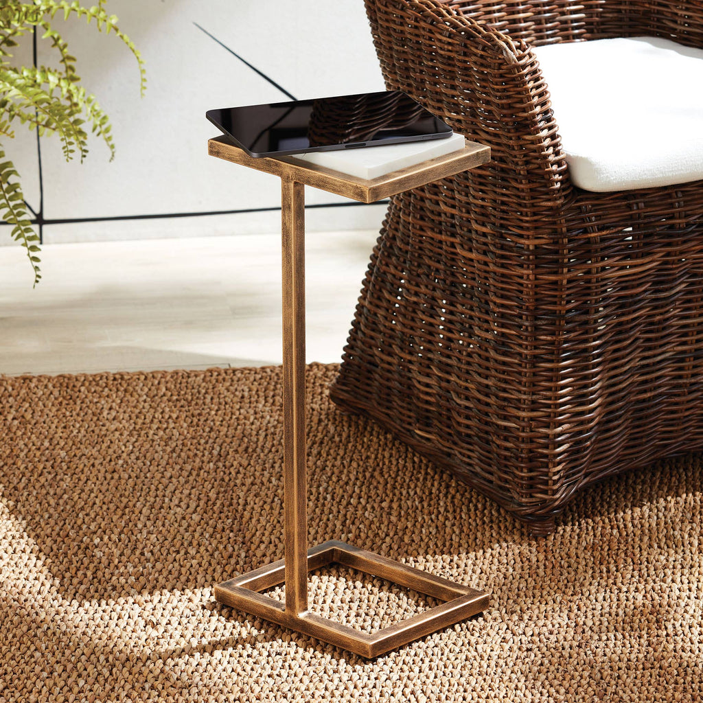 Winston Accent Table White