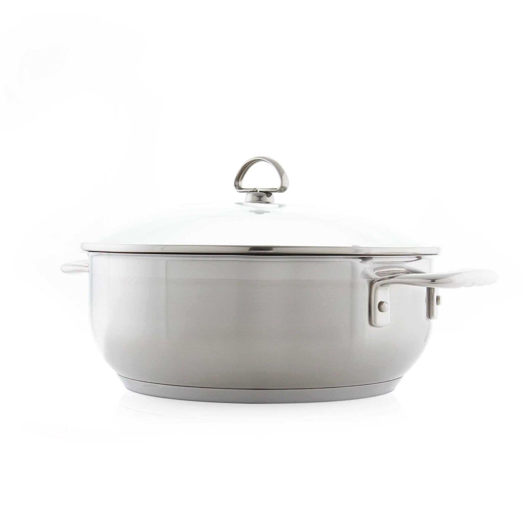 Induction 21 Steel Chef's Pan (5 Qt.)