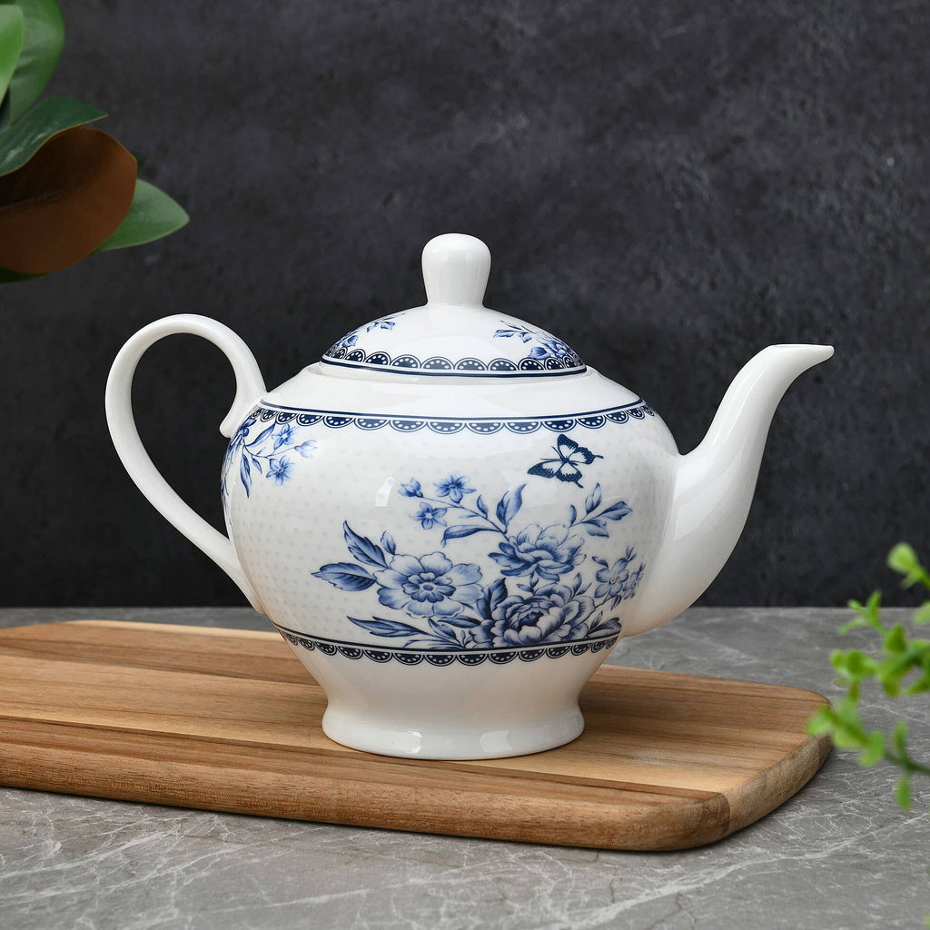 Vintage Indigo Porcelain Teapot 40.6 fl oz (1200 ml)