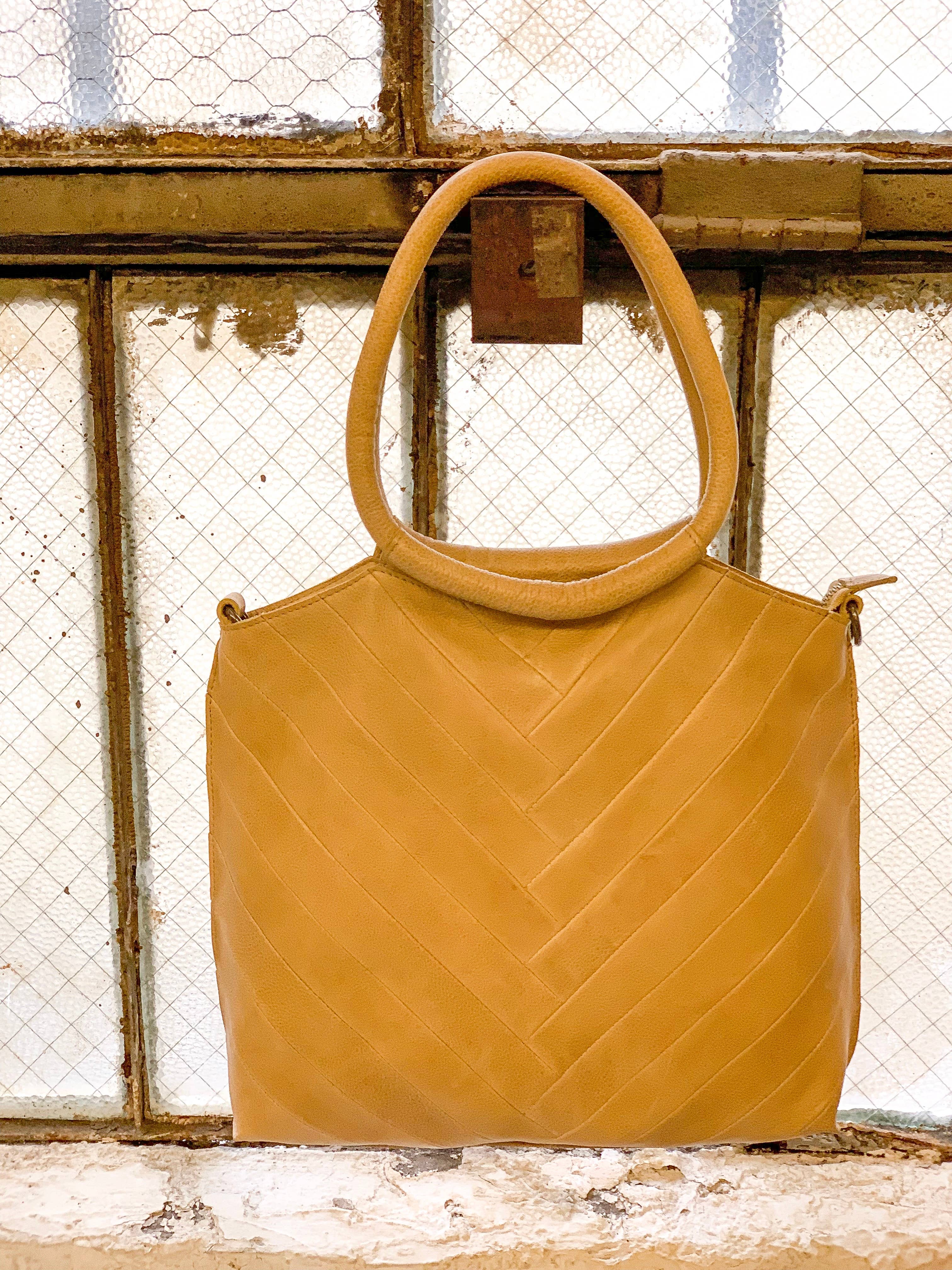 Dalton Handcrafted Leather Tote Bag - Select Colors on Sale!
