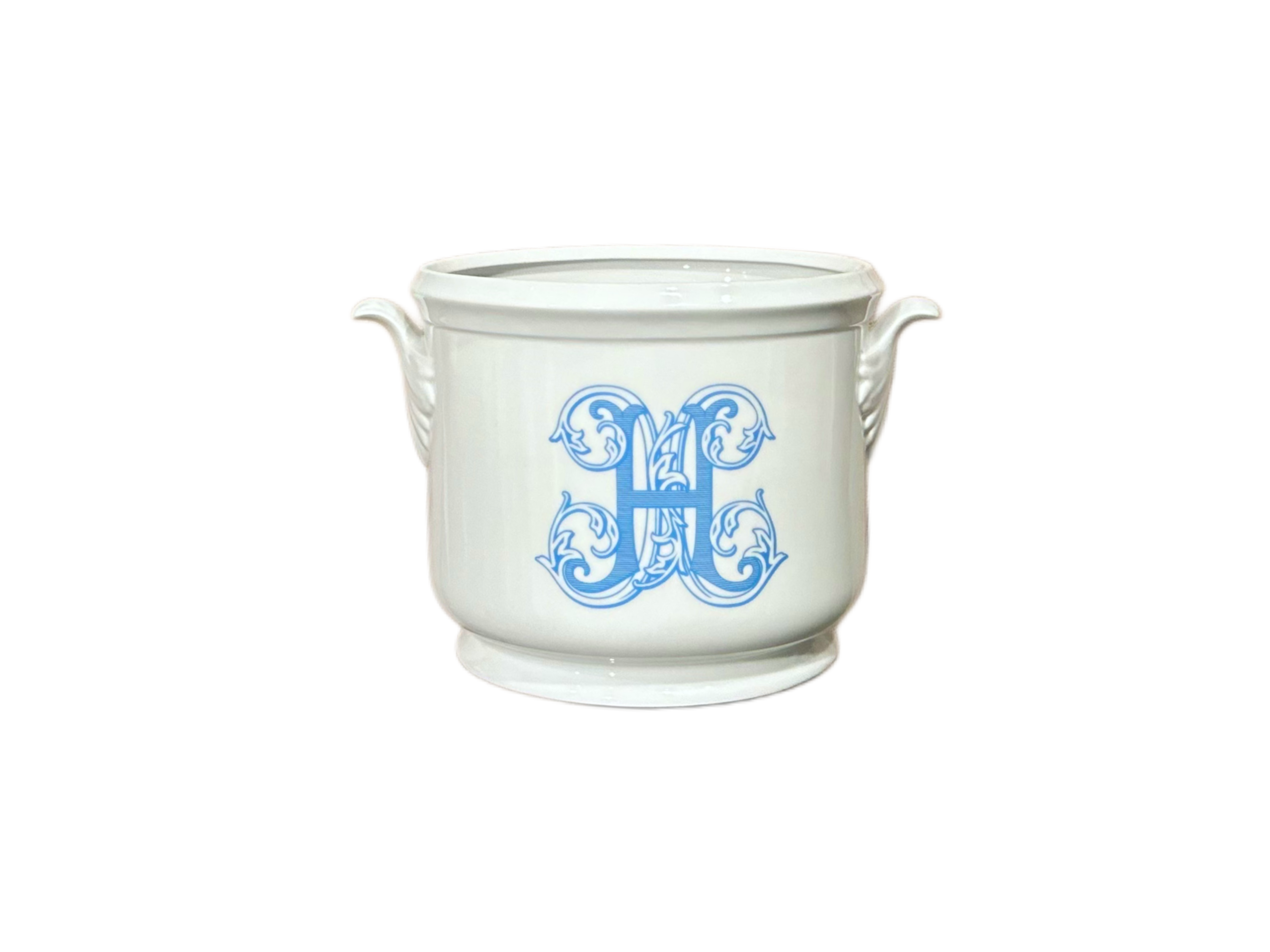 Champagne Bucket Chinoiserie Monogram min 4 pieces assrtd